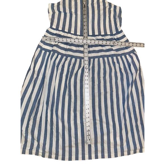 UNIVERSAL THREAD Women Size‎ XXL Blue/White Stripes Spaghetti Straps Maxi Dress - Picture 8 of 10